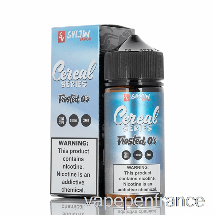 Frosted O's - Série Céréales - Vapeur Shijin - Stylo Vape 100 Ml 3 Mg